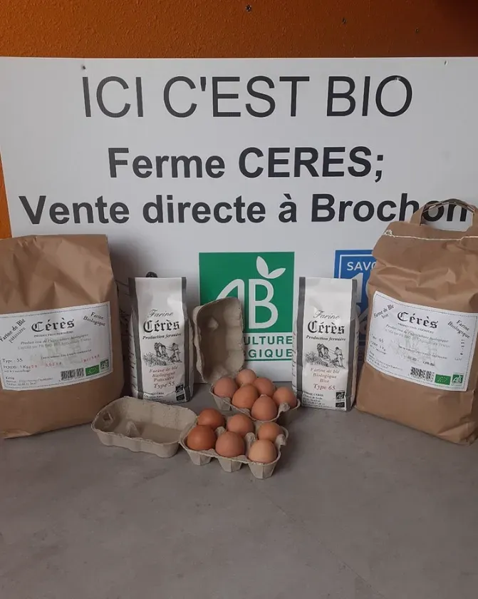 Achat produits bio à Brochon